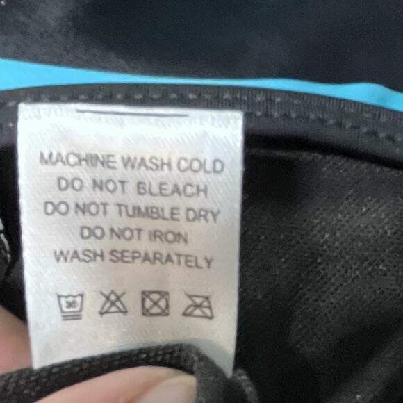 Modlily Patchwork Geometric Print Cyan Tankini Set Women’s size XL NWOT - Picture 6 of 12